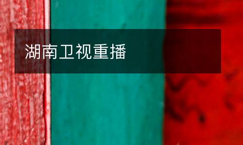 湖南衛視重播