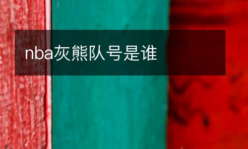 nba灰熊隊號是誰